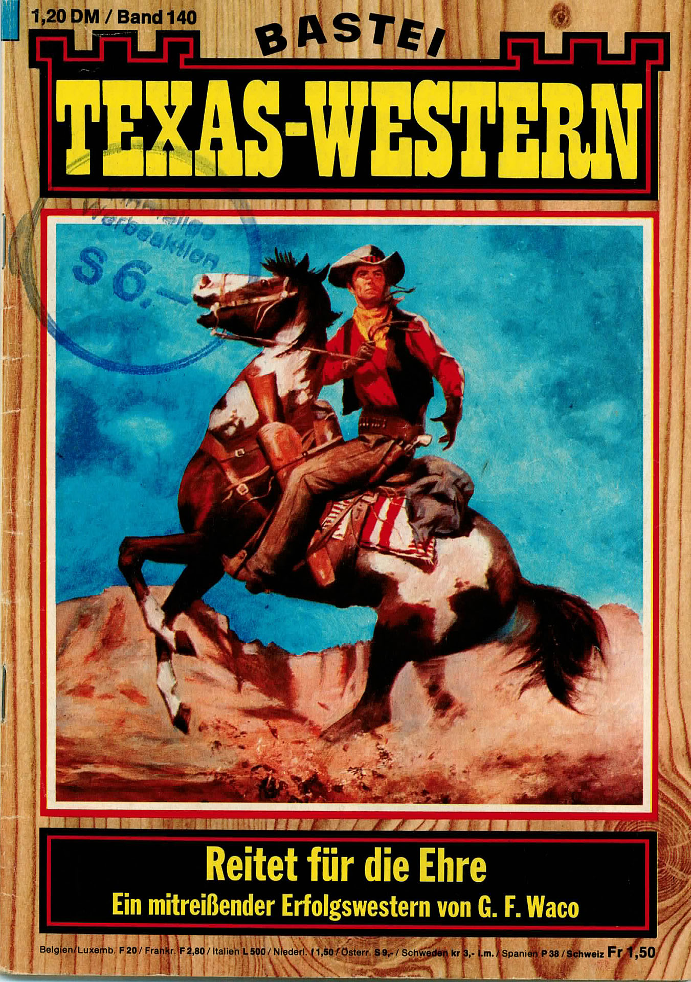 Reitet für die Ehre - Texas - Western - Waco, G. F.
